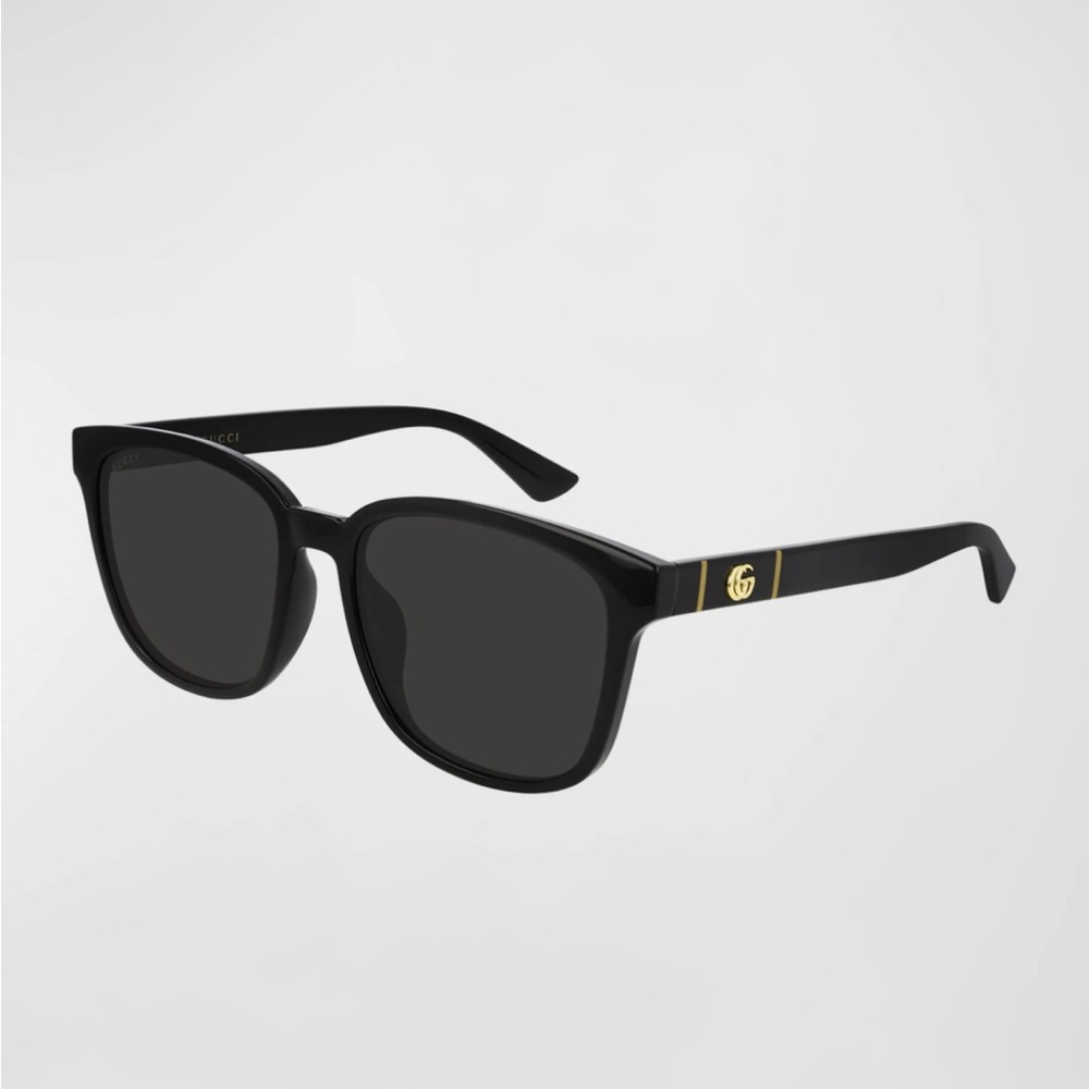 Gucci Square GG Gucci Men/Women’s Sunglasses Black GG0637SK - Picture 2 of 16